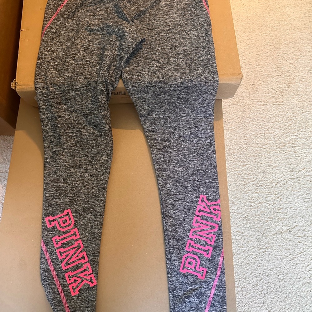 Pink S Gray Leggings